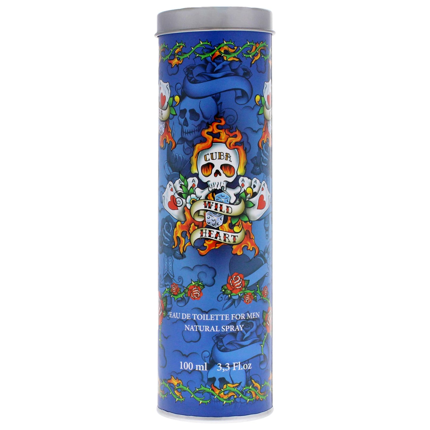 Cuba Wild Heart 3.3oz Eau de Toilette For Men