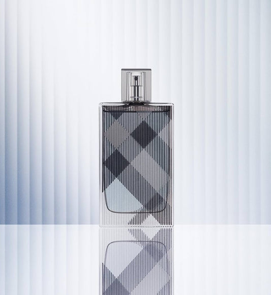 Burberry Brit Eau de Toilette 3.3 FLOZ – Woody Men's Cologne – With Notes of Cedarwood, Green Mandarin, Wild Rose & Tonka Bean – Long Lasting Fragrance