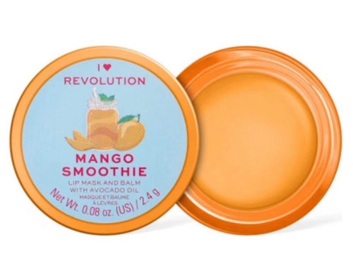 I Heart Revolution Lip Mask and Balm 2.4 Gms Mango Smoothie