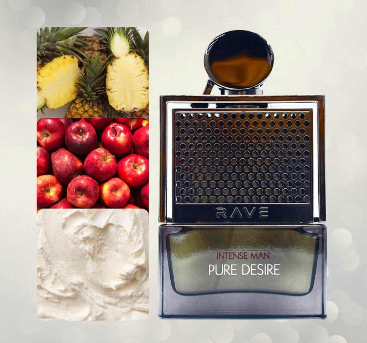 Lattafa Rave Pure Desire Intense Man 3.4 FL OZ Eau De Parfum SPR