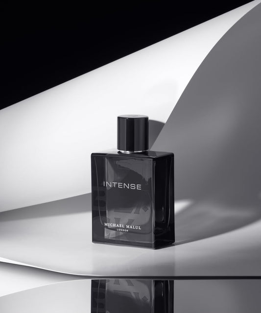 Michael Malul Jet Black Intense Eau de Parfum for Men - 100ml | 3.4oz