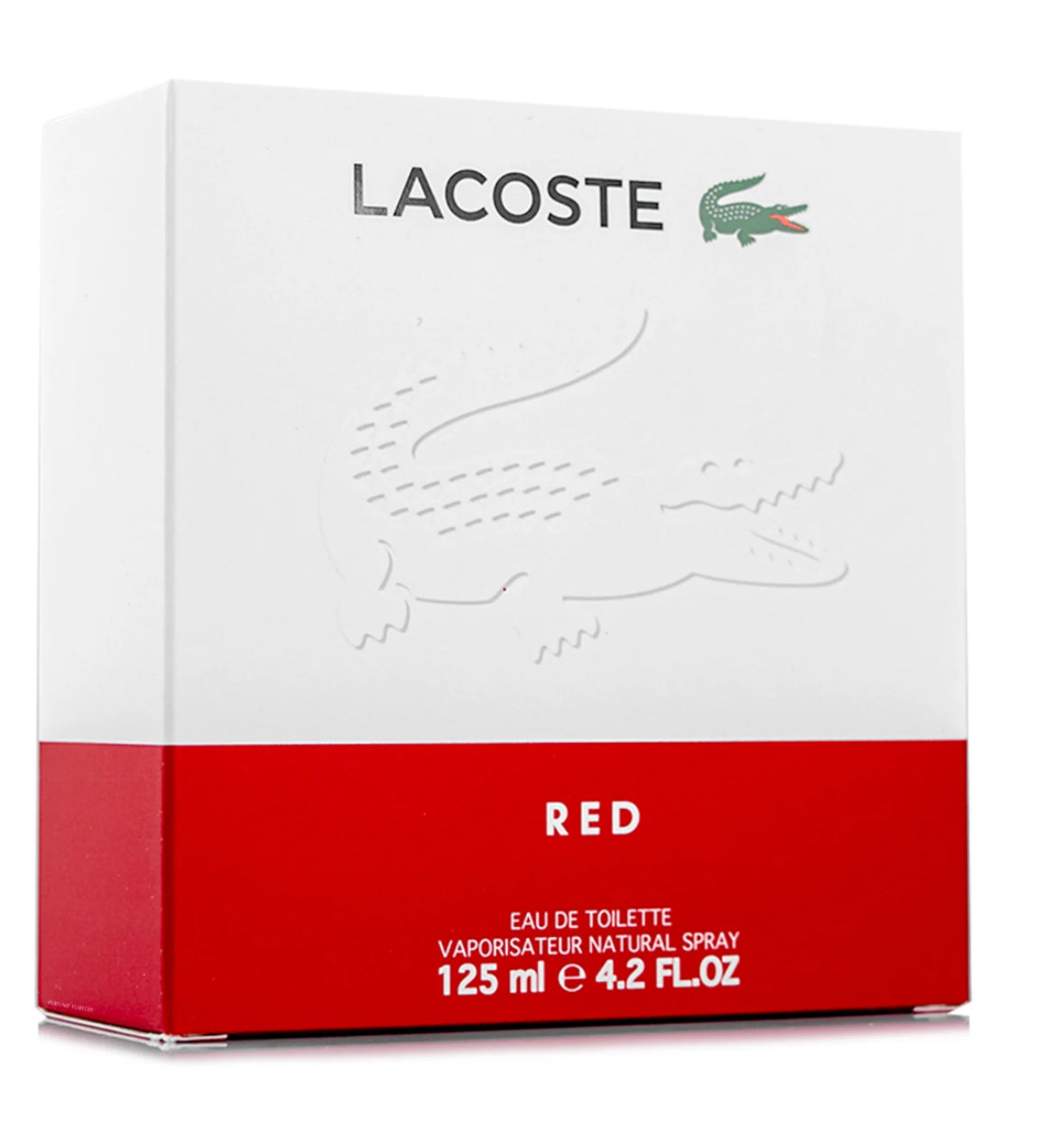 LACOSTE RED FOR MEN 4.1 Eau De Toilette Spray