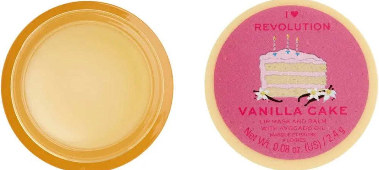 Makeup Revolution Lip Mask and Balm Vanilla Cake