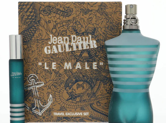 Jean Paul Gaultier 2PC Gift Set: 4.2 FL OZ EDT SPR, 0.68 OZ SPR
