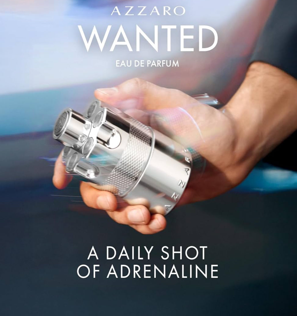 Azzaro Wanted Eau de Parfum for Men’s 3.4