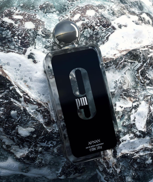 Afnan 9 Pm Eau De Parfum Spray for Men, 3.4 fl.oz.