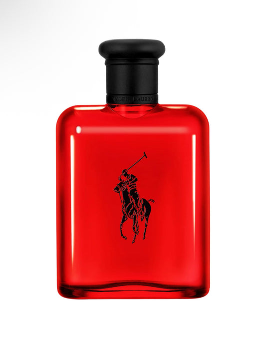 RALPH LAUREN FRAGRANCES Polo Red - Eau de Toilette - Men's Cologne - Woody & Spicy - With Grapefruit, Saffron, and Redwood - Medium Intensity - 4.2 fl.oz.