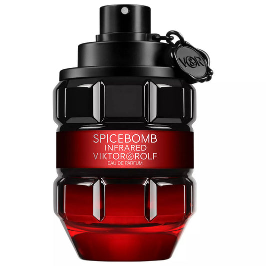 Viktor&Rolf - Spicebomb Infrared Eau de Parfum - Woody & Spicy - Cologne for Men - With Notes of Leather & Cinnamon - 3.04 fl.oz.