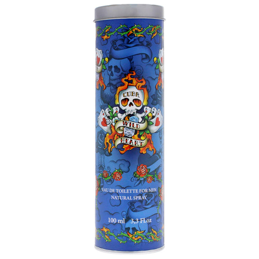 Cuba Wild Heart 3.3oz Eau de Toilette For Men