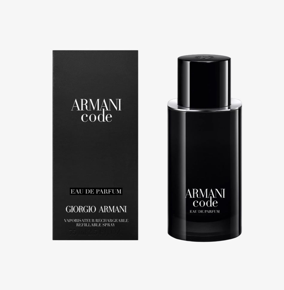 Armani Code by Giorgio Armani Eau De Parfum Refillable SPR 2.5 FL OZ