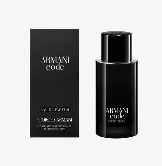 Armani Code by Giorgio Armani Eau De Parfum Refillable SPR 2.5 FL OZ