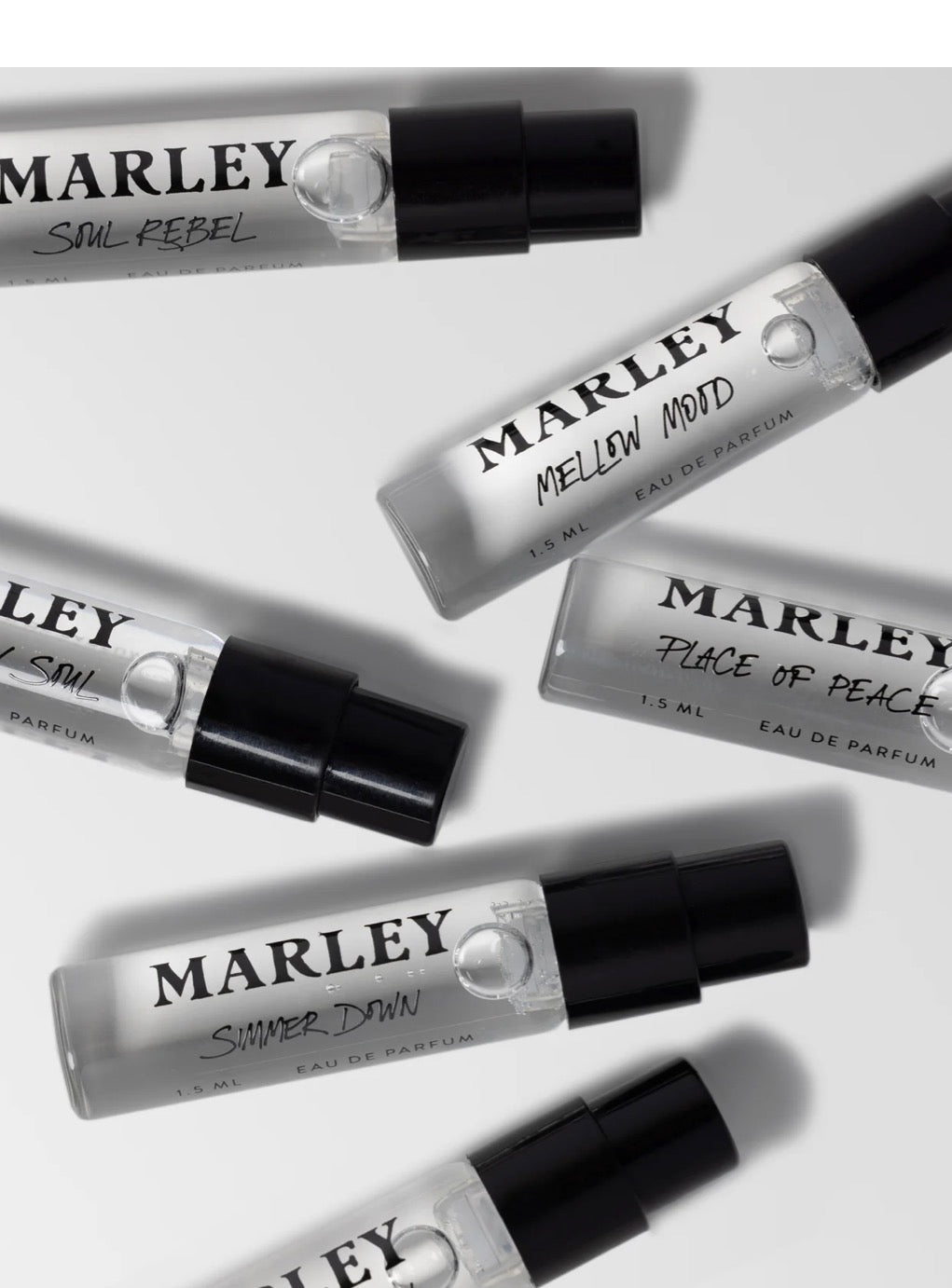 Marley Sample Set Eau de Parfum 6 Pack 1.5ml Each