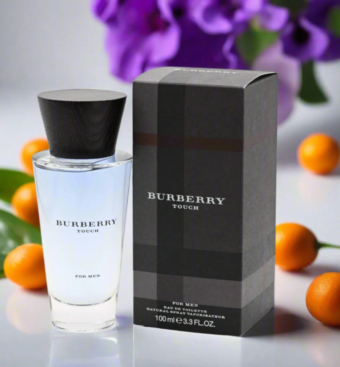 BURBERRY Touch Eau de Toilette 3.3 – Fresh Aromatic Cologne – With Notes of Mandarin Tree, Musk, Cedarwood & Vetiver – Long Lasting Fragrance for Everyday Wear – Luxury Perfume for Men