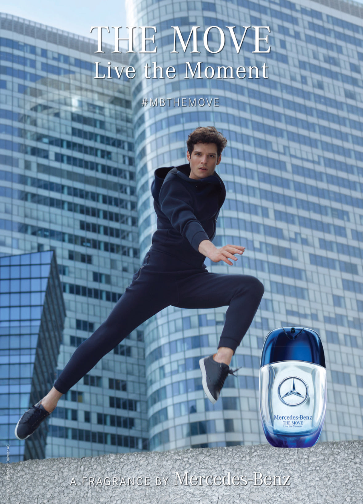 MERCEDES BENZ THE MOVE LIVE THE MOMENT FOR MEN 3.4 Eau De Parfum Spray