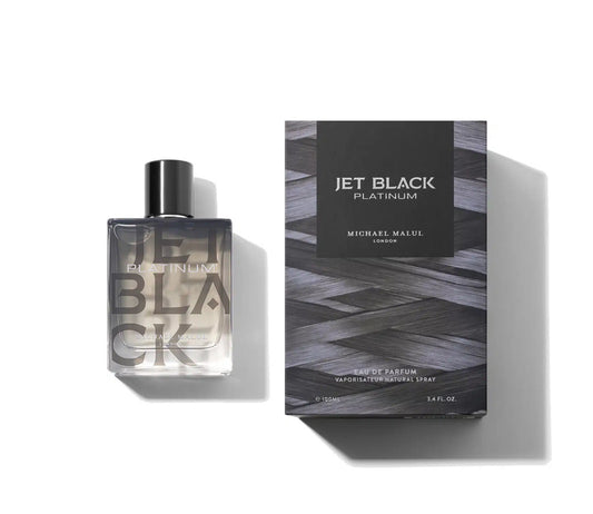 Michael Malul Jet Black platinum Eau De Parfum for men 3.4 fl.oz