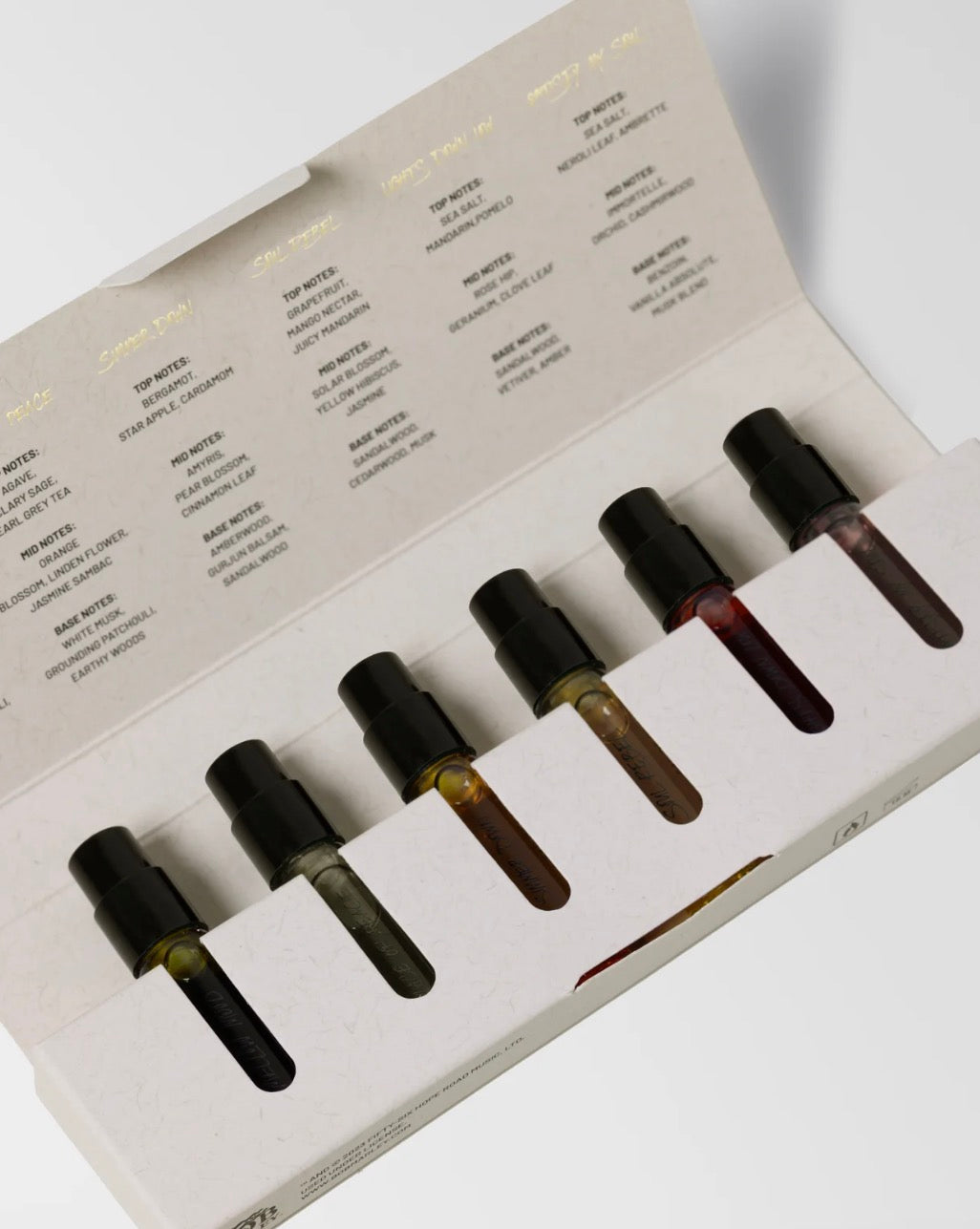 Marley Sample Set Eau de Parfum 6 Pack 1.5ml Each