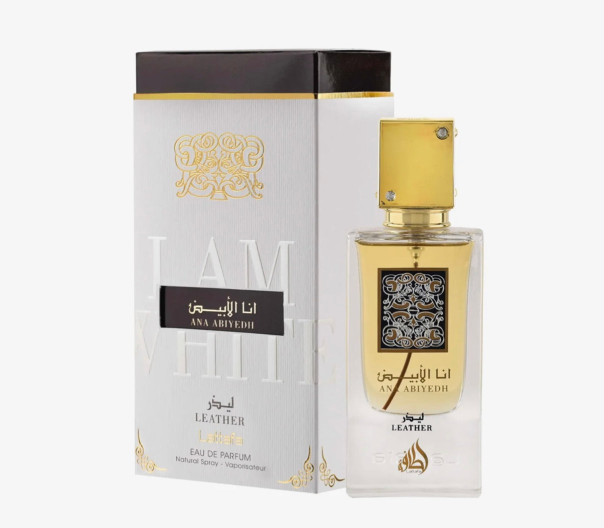 Lattafa Ana Abiyedh Leather 2.04 FL OZ Eau De Parfum SPR