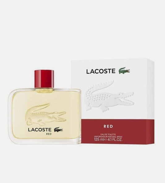 LACOSTE RED FOR MEN 4.1 Eau De Toilette Spray