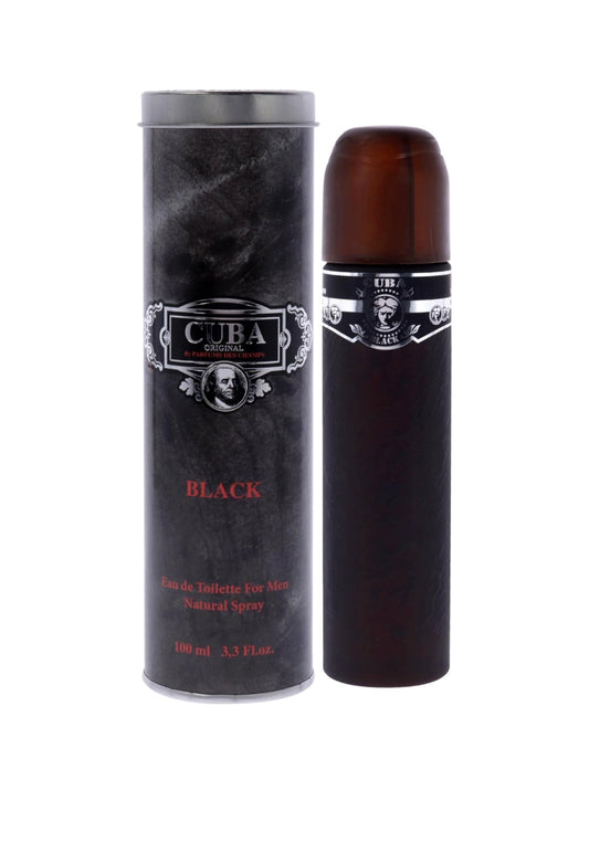 Cuba Black 3.3 fl.oz. Eau De Toilette for Men