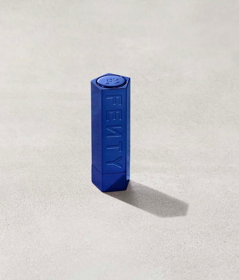 Fenty Beauty Icon Semi-Matte Lipstick-Miss Candy Venom w/Navy Shell