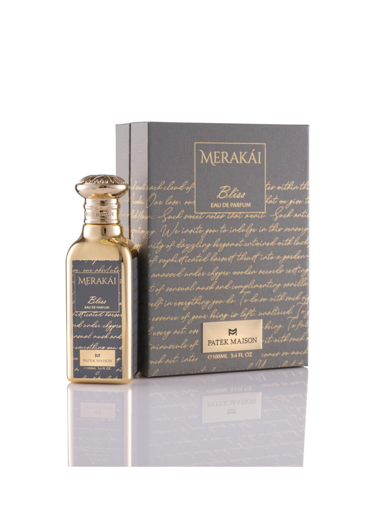 Merakai Bliss By Patek Maison For Men - 3.4 oz Eau de Parfum