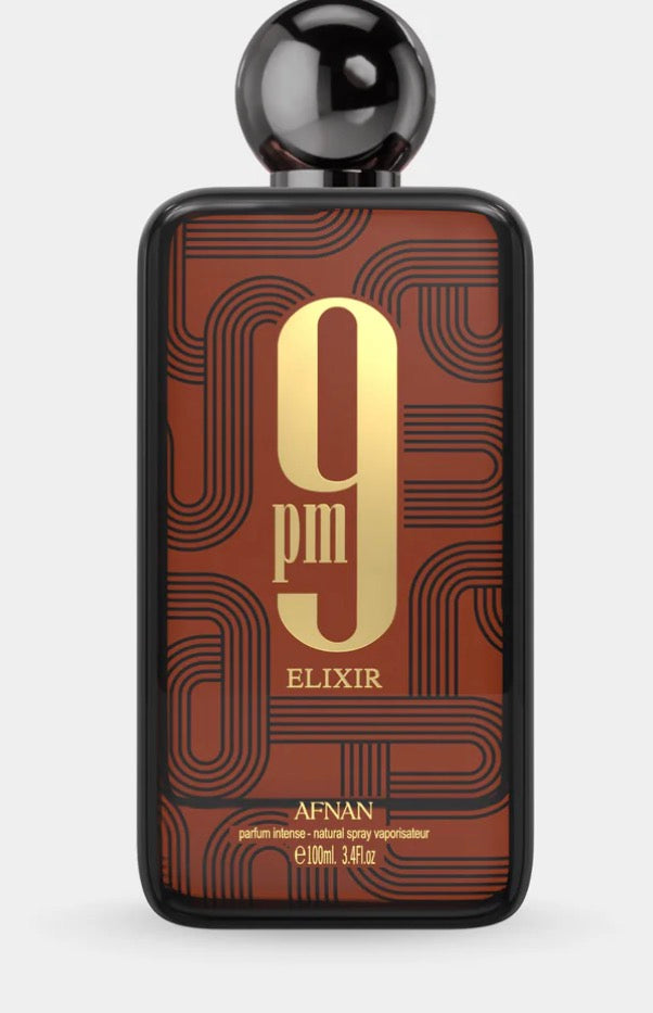 Afnan 9PM Elixir 3.4 FL OZ Parfum Intense SPR