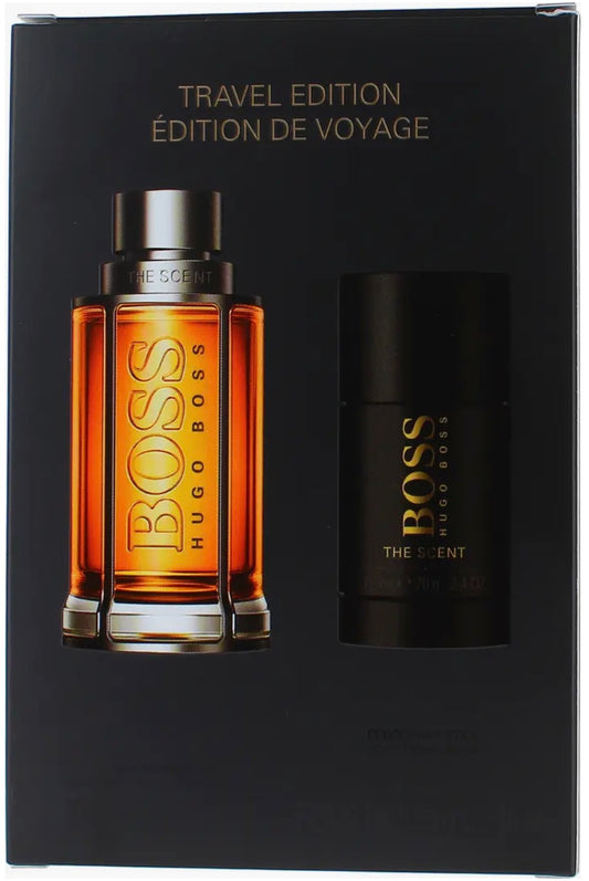 Hugo Boss The Scent for Men 2 PC Set: 3.4 FL OZ SPR/ 2.5 Deo Stick