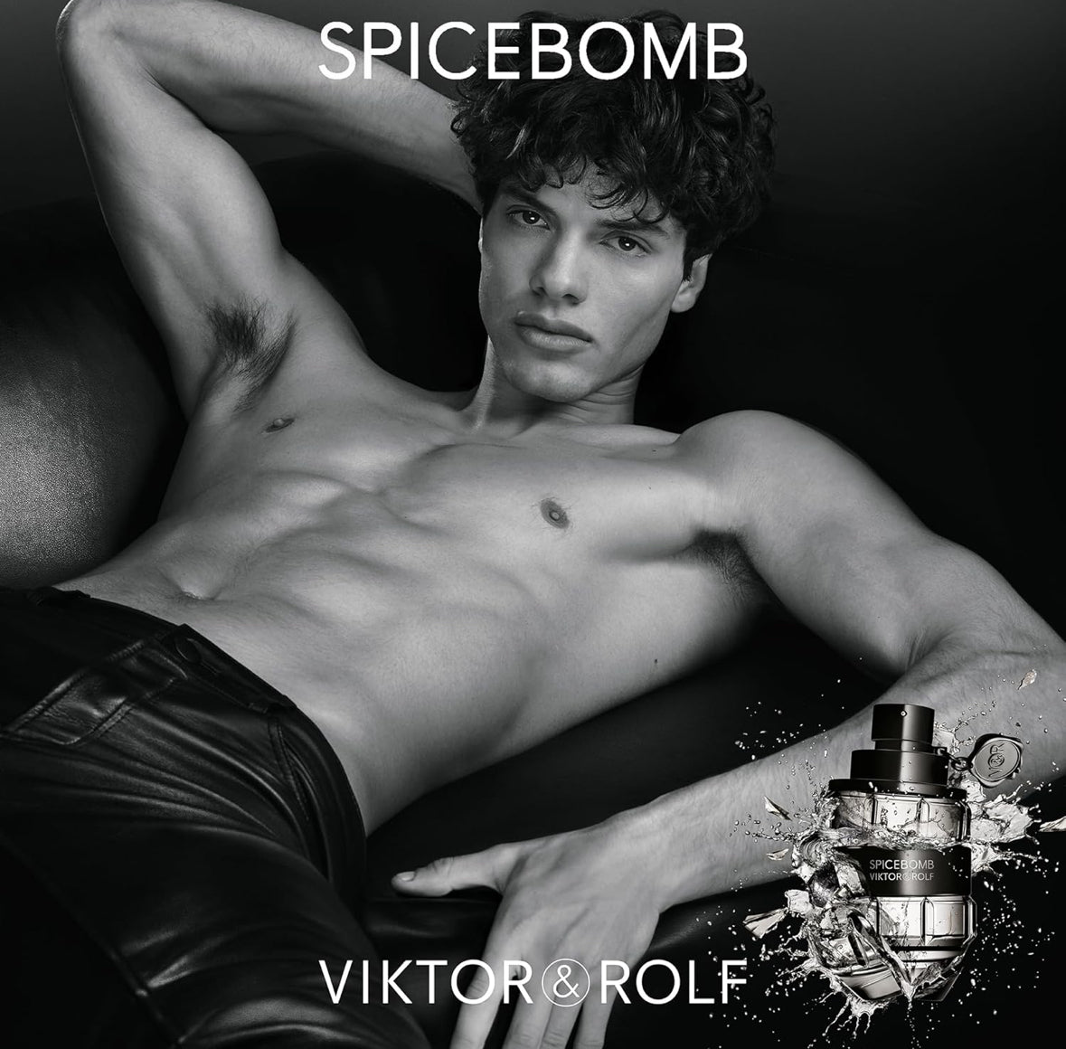 Viktor&Rolf - Spicebomb Eau de Toilette 3.04 - Woody & Spicy - Cologne for Men - With Notes of Citrus & Tobacco