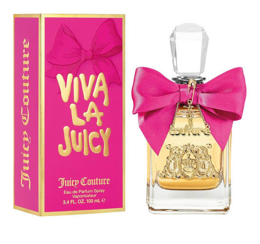 Juicy Couture Viva La Juicy Eau De Parfum, Women's Perfume with Notes of Mandarin, Gardenia & Caramel, Floral & Sweet, 3.4 fl.oz. Spray