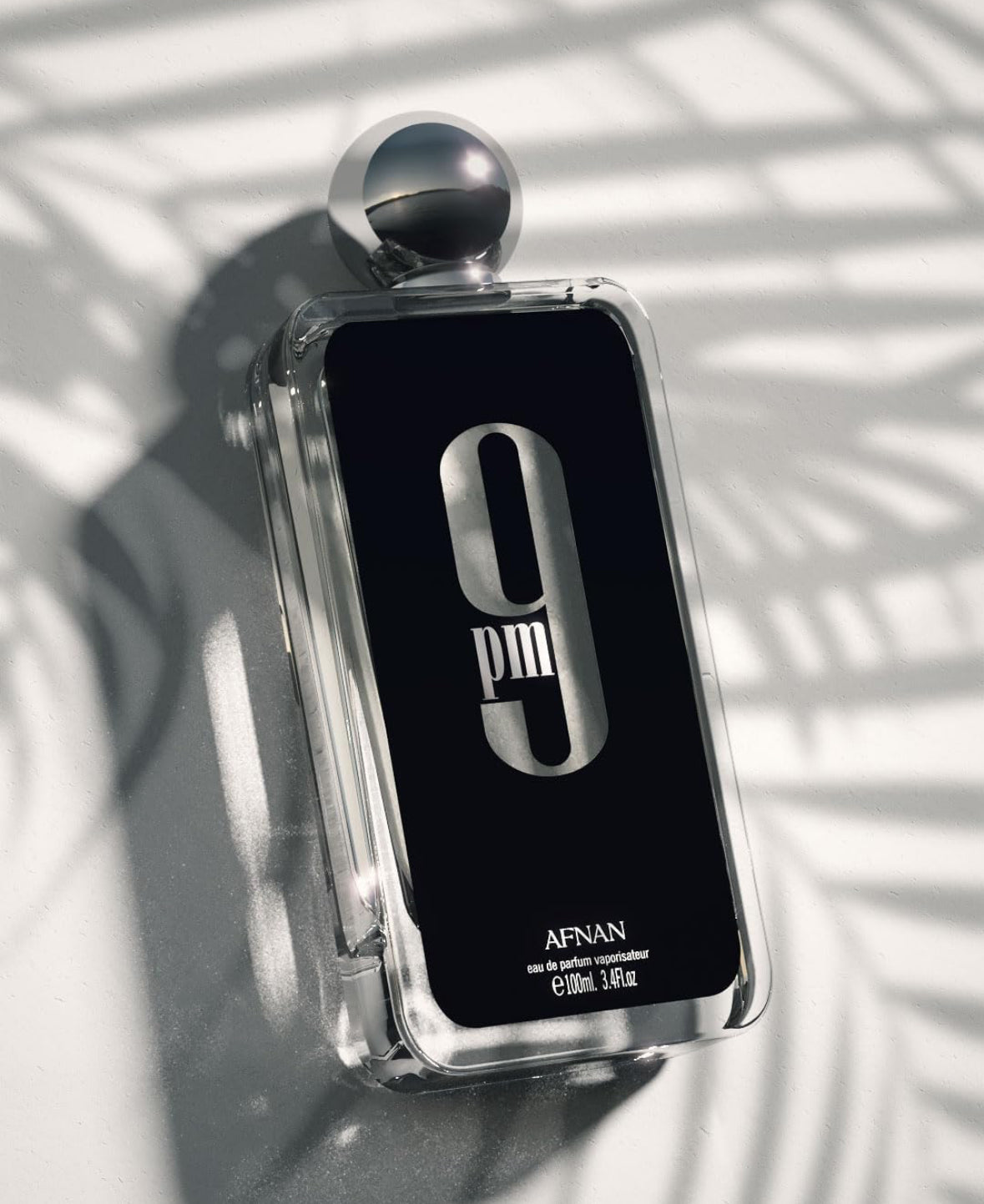 Afnan 9 Pm Eau De Parfum Spray for Men, 3.4 fl.oz.
