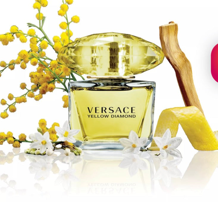 Versace Yellow Diamond Eau De Toilette 3.4 FL Oz SPR