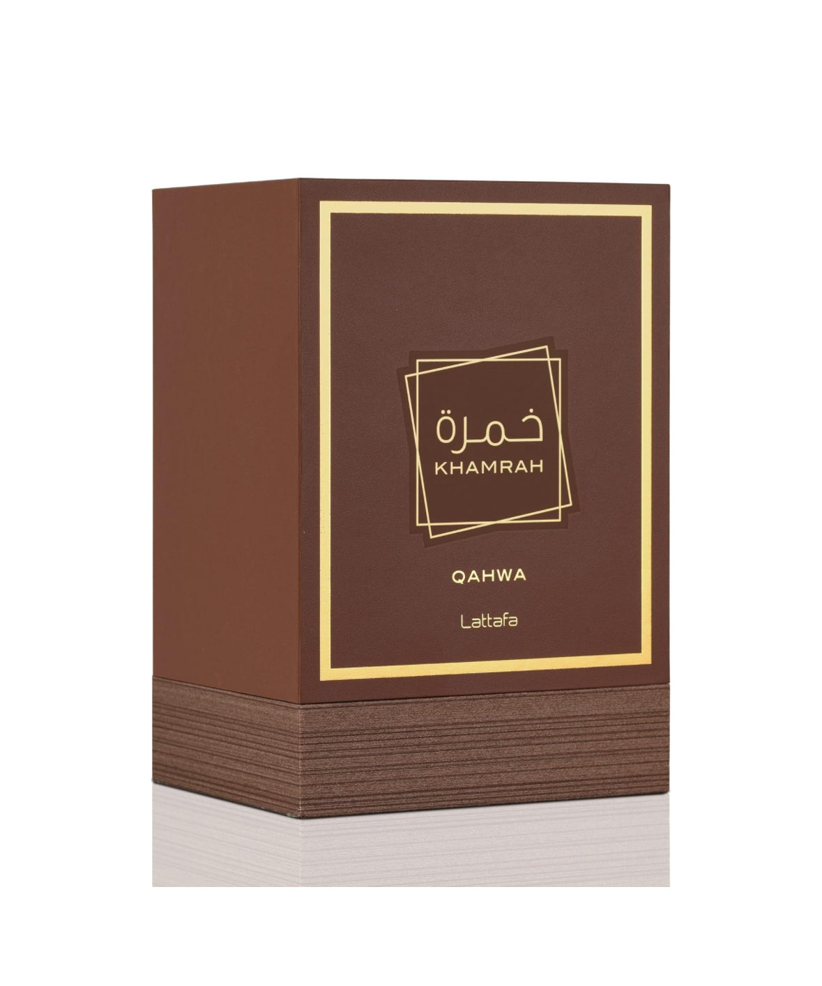Lattafa Khamrah Qahwa - Vanilla, Warm Spicy, Cinnamon, Sweet - Eau de Parfum Long-Lasting Fragrance for Unisex, 3.4 fl.oz.