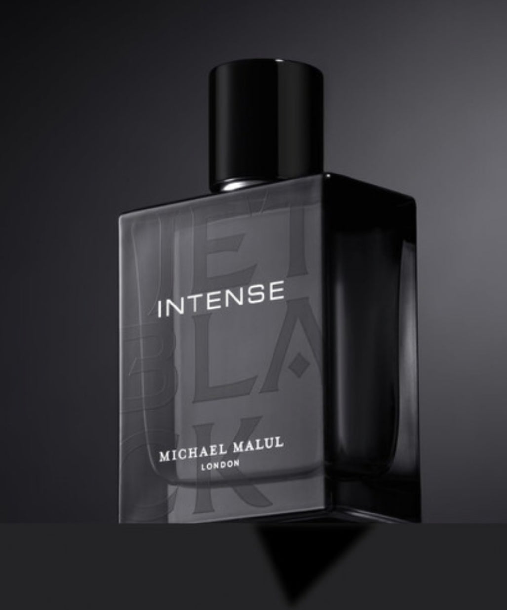 Michael Malul Jet Black Intense Eau de Parfum for Men - 100ml | 3.4oz