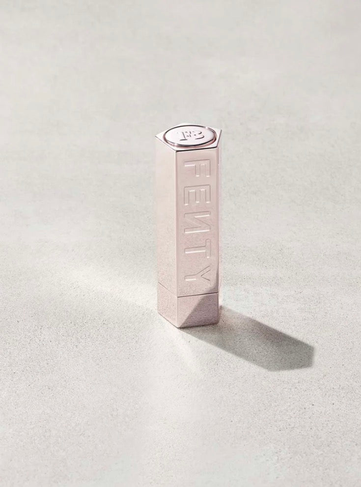 Fenty Beauty Icon Semi Matte Lipstick-13 Rowdy Roadie w/Metallic Nude Shell