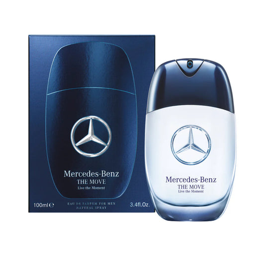 MERCEDES BENZ THE MOVE LIVE THE MOMENT FOR MEN 3.4 Eau De Parfum Spray