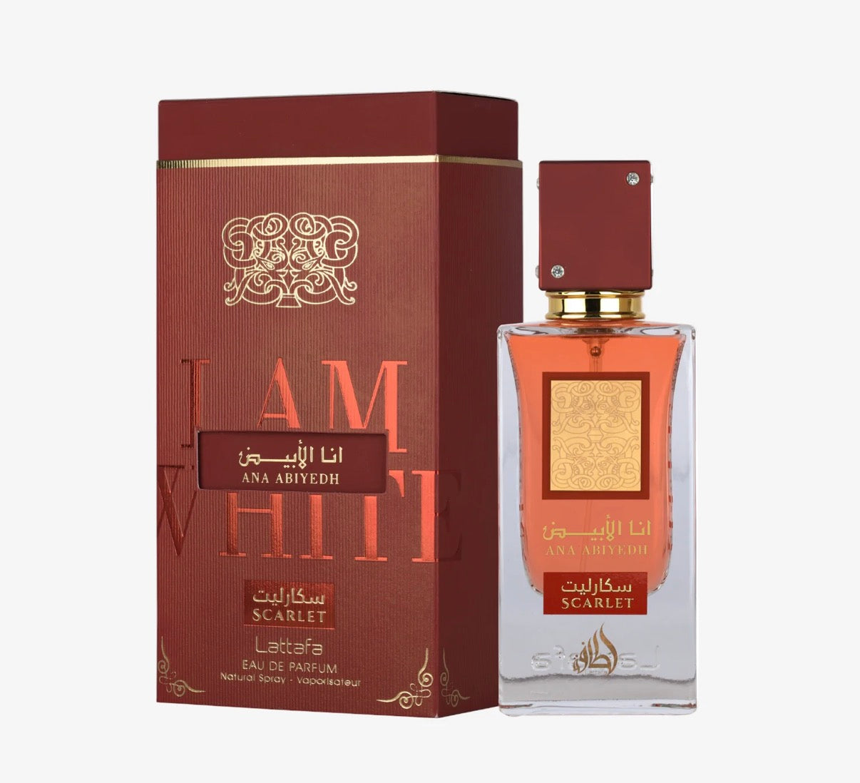 Lattafa Ana Abiyedh Scarlet 2.04 FL OZ Eau De Parfum SPR