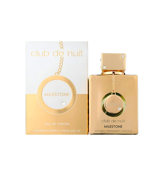 Armaf Club De Nuit Milestone for Unisex Eau de Parfum Spray, 3.6 fl.oz.