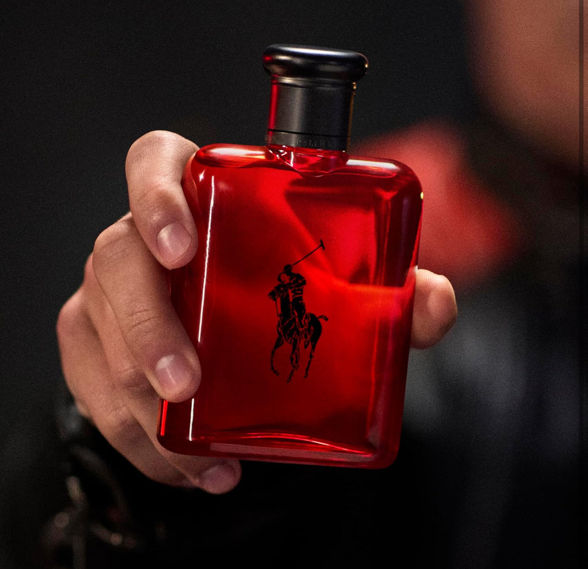 RALPH LAUREN FRAGRANCES Polo Red - Eau de Toilette - Men's Cologne - Woody & Spicy - With Grapefruit, Saffron, and Redwood - Medium Intensity - 4.2 fl.oz.