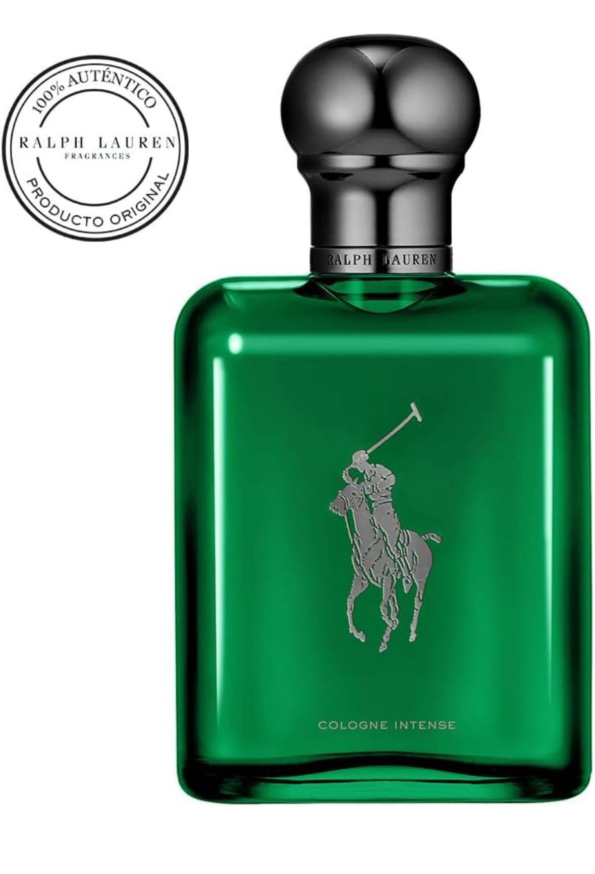 RALPH LAUREN FRAGRANCES Polo Cologne Intense - Eau de Parfum - Men's Cologne - Citrus & Woody - With Grapefruit, Sage, and Patchouli - 4.2 fl.oz.