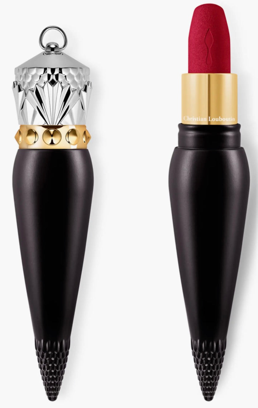 Christian Louboutin Rouge Louboutin Velvet Matte Lipstick Rouge Louboutin 001M Bengali Shade