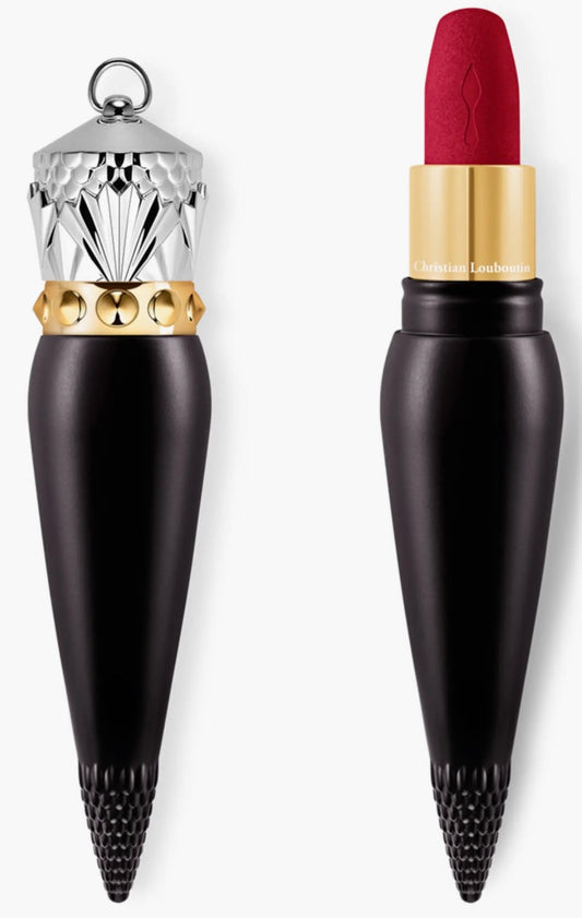 Christian Louboutin Rouge Louboutin Velvet Matte Lipstick Rouge Louboutin 001M Bengali Shade