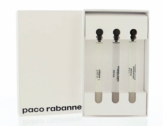 Paco Rabanne 3 Pc Travel set One Million, Invictus, Phantom for Men