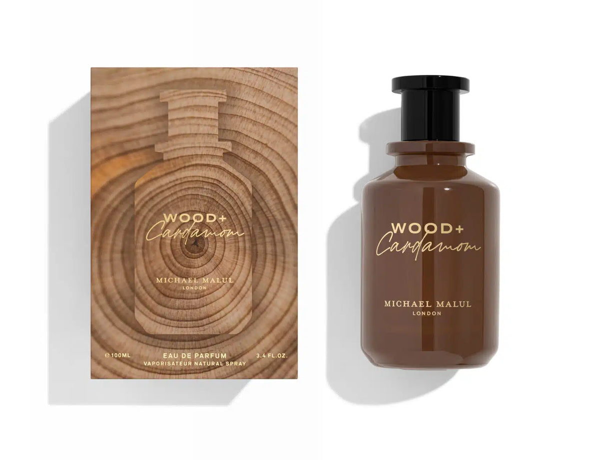 Michael Malul Wood + Cardamom for Men 3.4 fl.oz Eau De Parfum Spray