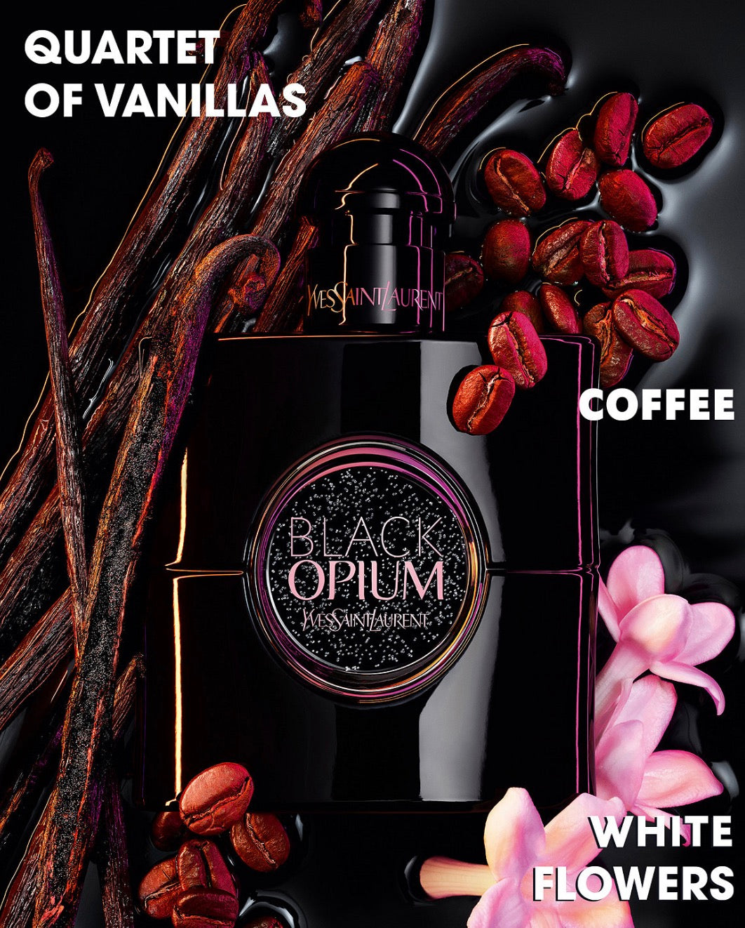 Opium Black Le Parfum by YSL 1.6 FL OZ SPR For Women