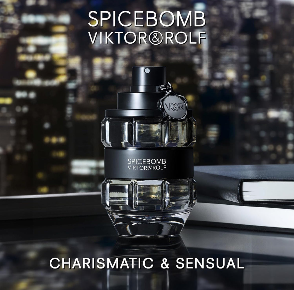 Viktor&Rolf - Spicebomb Eau de Toilette 3.04 - Woody & Spicy - Cologne for Men - With Notes of Citrus & Tobacco