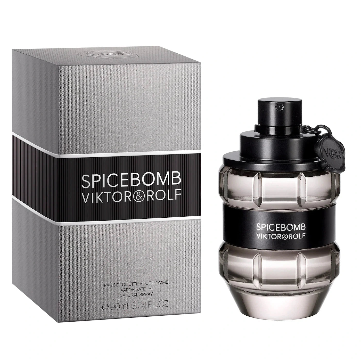 Viktor&Rolf - Spicebomb Eau de Toilette 3.04 - Woody & Spicy - Cologne for Men - With Notes of Citrus & Tobacco