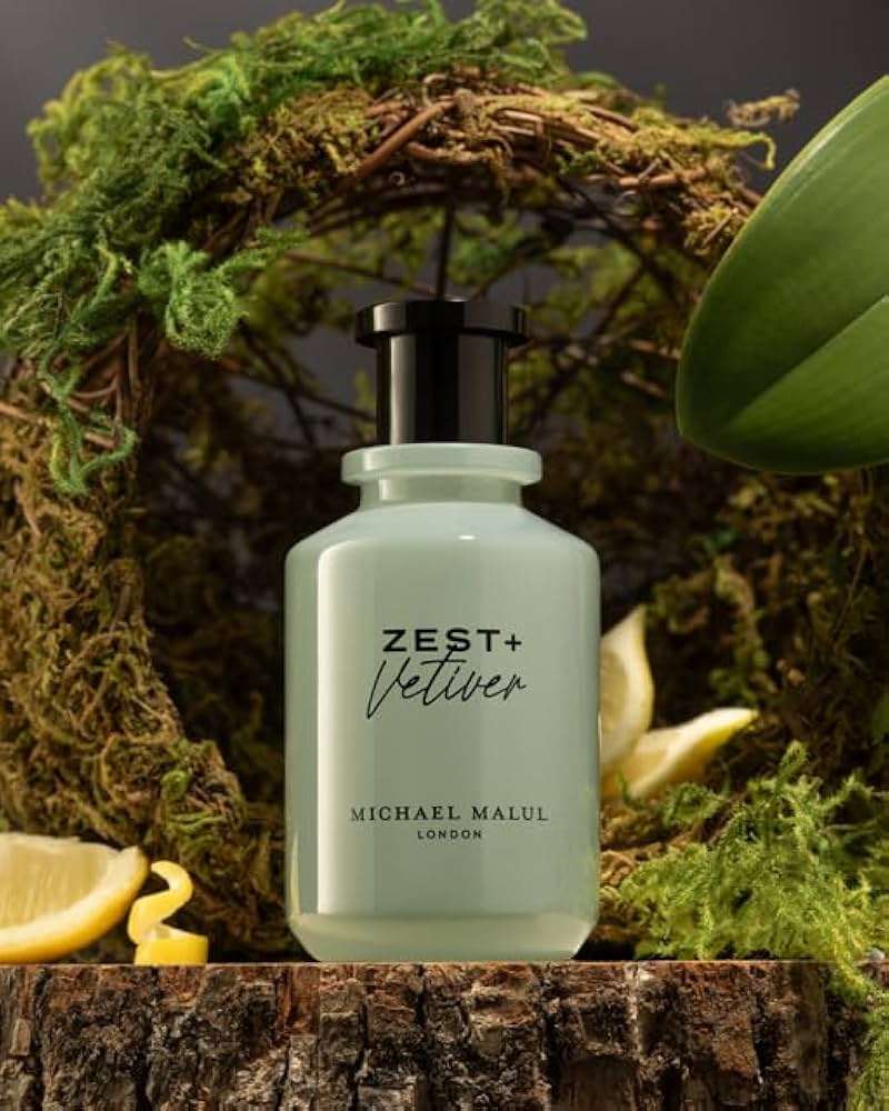 Michael Malul ZEST +Vetiver for MEN 3.4 fl.oz Eau De Parfum Spray