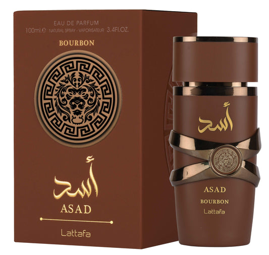 Lattafa Asad Bourbon 3.4 Eau de Parfum Spray Uniex