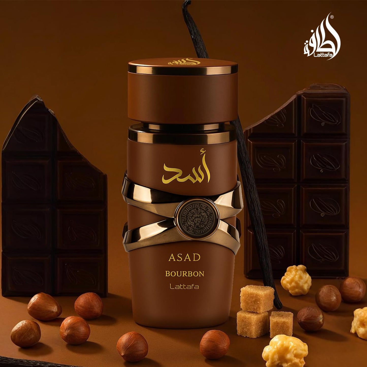 Lattafa Asad Bourbon 3.4 Eau de Parfum Spray Uniex