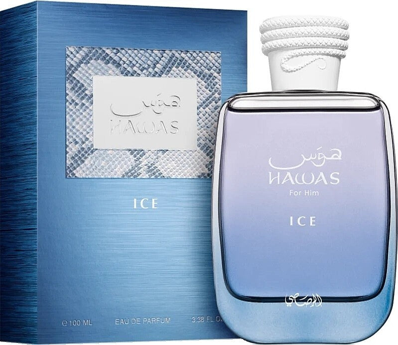 Rasasi Hawas Ice For Men 3.3 oz Eau de Parfum Spray